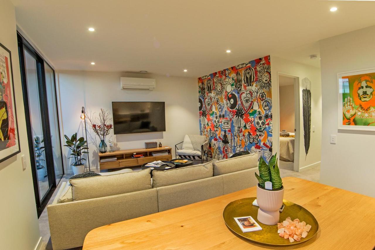 Funk In The City - Luxury Laneway Apartment With Single Garage Christchurch Ngoại thất bức ảnh
