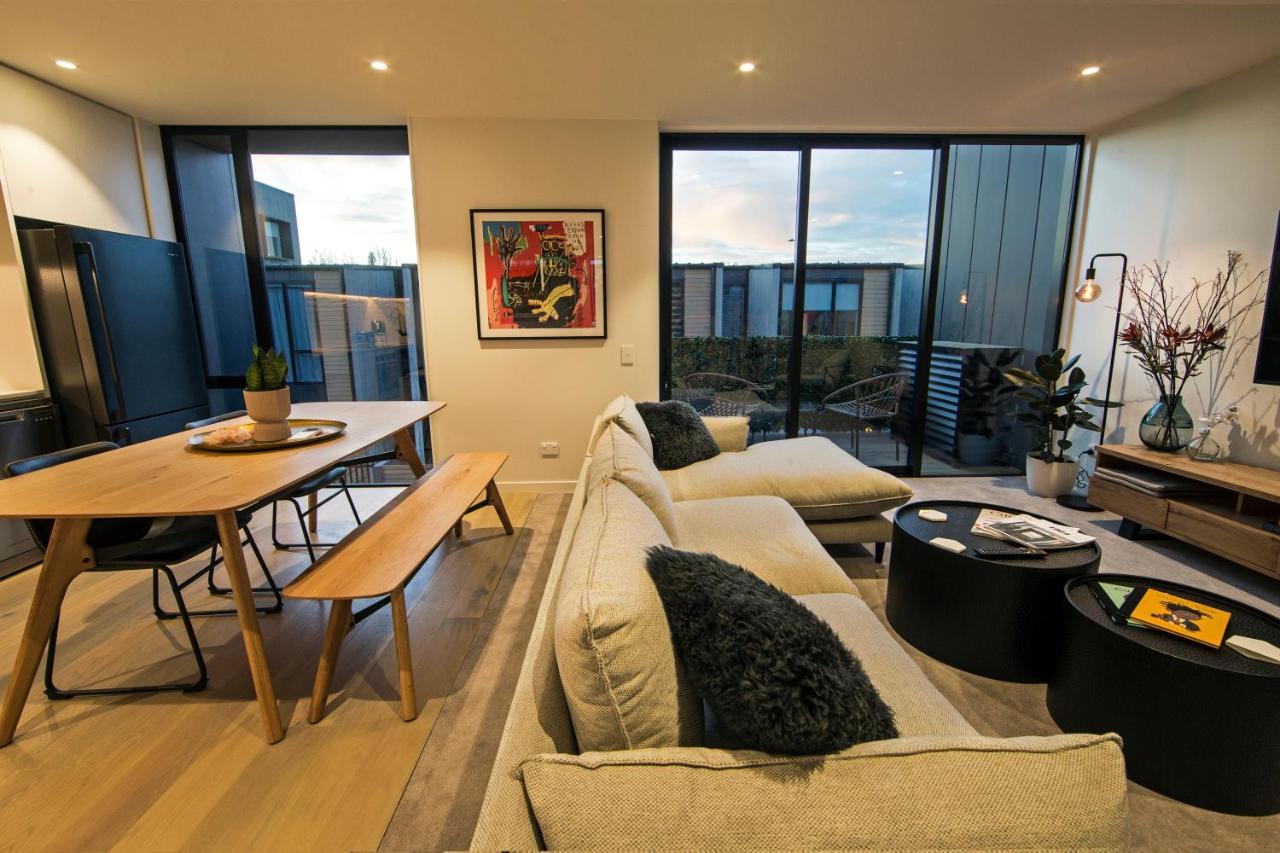 Funk In The City - Luxury Laneway Apartment With Single Garage Christchurch Ngoại thất bức ảnh