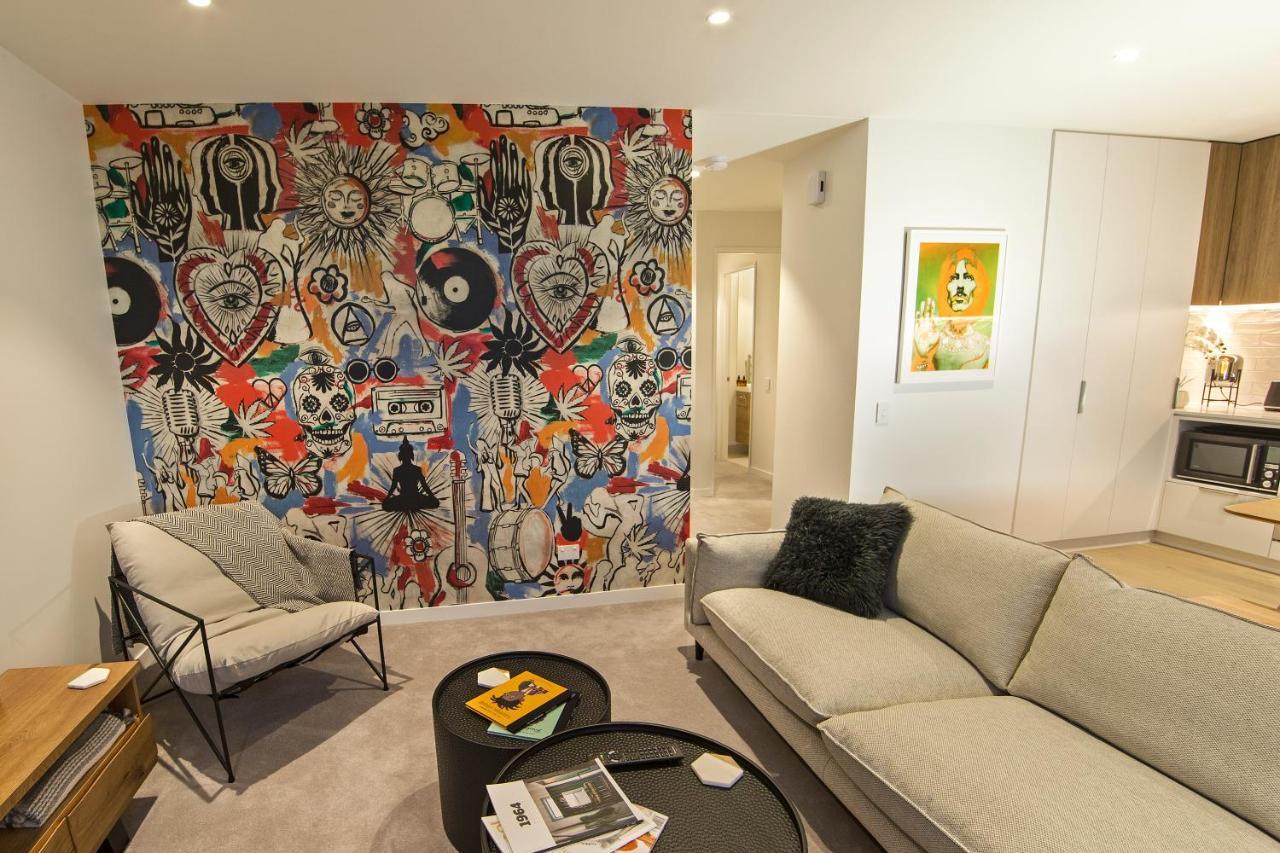 Funk In The City - Luxury Laneway Apartment With Single Garage Christchurch Ngoại thất bức ảnh