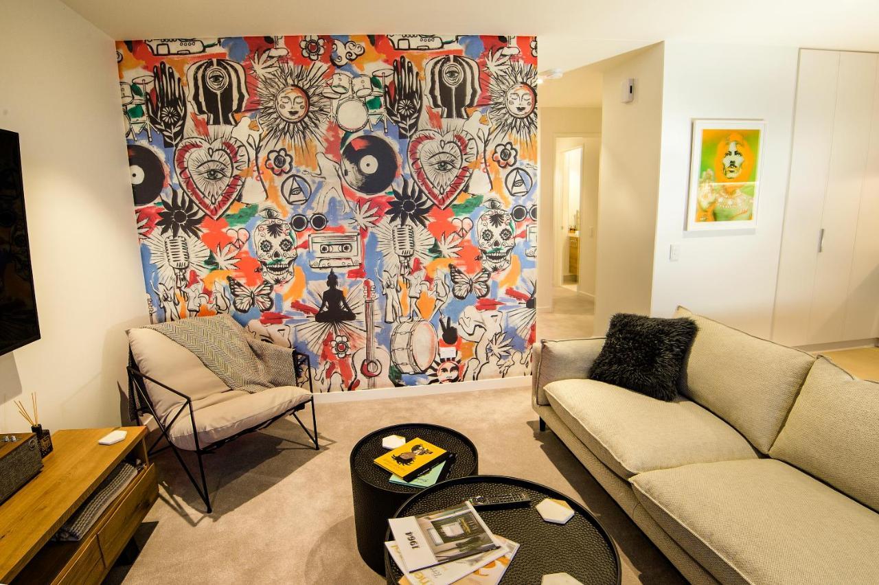 Funk In The City - Luxury Laneway Apartment With Single Garage Christchurch Ngoại thất bức ảnh