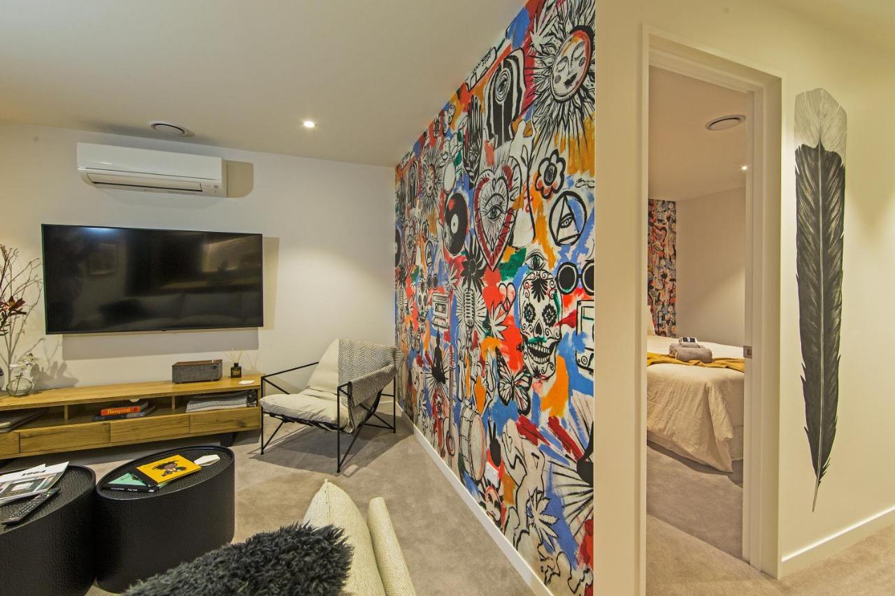 Funk In The City - Luxury Laneway Apartment With Single Garage Christchurch Ngoại thất bức ảnh